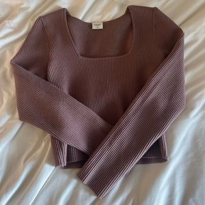 Tan Abercrombie top that goes with anything